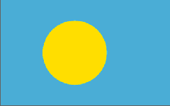 帕劳国旗